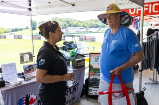 Autograph session at GT World Challenge America Powered by AWS, SRO America, Virginia International Raceway, Alton, VA, July 18-20, 2025
 | Fabian Lagunas | www.lagunasphotography.com | For SRO Motorsports Group 2025
