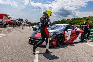 Grid walk at GT World Challenge America Powered by AWS, SRO America, Virginia International Raceway, Alton, VA, July 18-20, 2025 #18 Porsche 992 GT3 R of Alex Sedgwick and Jan Heylen, RS1, Pro
 | Fabian Lagunas | www.lagunasphotography.com | For SRO Motorsports Group 2025