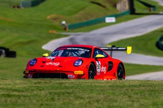#92 Porsche 992 GT3 R of Jean-Frederic Laberge and Kyle Marcelli, LAB Motorsport by GT Racing, Pro-Am, GT World Challenge America Powered by AWS, SRO America, Virginia International Raceway, Alton, VA, July 18-20, 2025.
 | Fabian Lagunas | www.lagunasphotography.com | For SRO Motorsports Group 2025