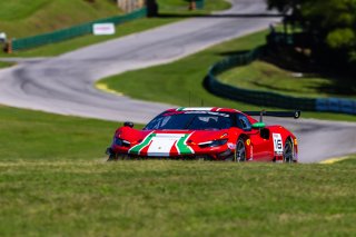 #16 Ferrari 296 GT3 of Marcelo Hahn and Allam Khodair, AF Corse, Pro-Am, GT World Challenge America Powered by AWS, SRO America, Virginia International Raceway, Alton, VA, July 18-20, 2025.
 | Fabian Lagunas | www.lagunasphotography.com | For SRO Motorsports Group 2025