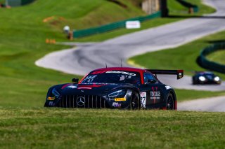 #27 Mercedes-AMG GT3 of Jason Daskalos and Isaac Sherman, CRP Racing, Pro-Am, GT World Challenge America Powered by AWS, SRO America, Virginia International Raceway, Alton, VA, July 18-20, 2025.
 | Fabian Lagunas | www.lagunasphotography.com | For SRO Motorsports Group 2025