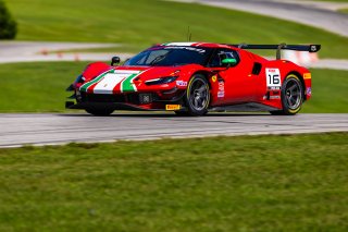 #16 Ferrari 296 GT3 of Marcelo Hahn and Allam Khodair, AF Corse, Pro-Am, GT World Challenge America Powered by AWS, SRO America, Virginia International Raceway, Alton, VA, July 18-20, 2025.
 | Fabian Lagunas | www.lagunasphotography.com | For SRO Motorsports Group 2025