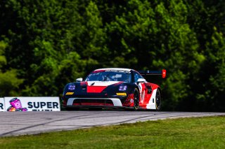 #18 Porsche 992 GT3 R of Alex Sedgwick and Jan Heylen, RS1, Pro, GT World Challenge America Powered by AWS, SRO America, Virginia International Raceway, Alton, VA, July 18-20, 2025.
 | Fabian Lagunas | www.lagunasphotography.com | For SRO Motorsports Group 2025