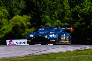 #24 Aston Martin Vantage AMR GT3 EVO of Gray Newell and Darren Turner, Heart of Racing Team, Pro-Am, GT World Challenge America Powered by AWS, SRO America, Virginia International Raceway, Alton, VA, July 18-20, 2025.
 | Fabian Lagunas | www.lagunasphotography.com | For SRO Motorsports Group 2025