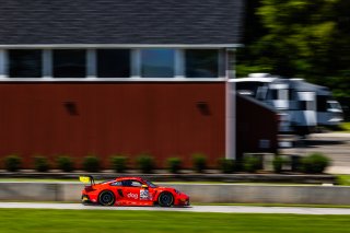 #92 Porsche 992 GT3 R of Jean-Frederic Laberge and Kyle Marcelli, LAB Motorsport by GT Racing, Pro-Am, GT World Challenge America Powered by AWS, SRO America, Virginia International Raceway, Alton, VA, July 18-20, 2025.
 | Fabian Lagunas | www.lagunasphotography.com | For SRO Motorsports Group 2025