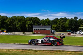 #27 Mercedes-AMG GT3 of Jason Daskalos and Isaac Sherman, CRP Racing, Pro-Am, GT World Challenge America Powered by AWS, SRO America, Virginia International Raceway, Alton, VA, July 18-20, 2025.
 | Fabian Lagunas | www.lagunasphotography.com | For SRO Motorsports Group 2025