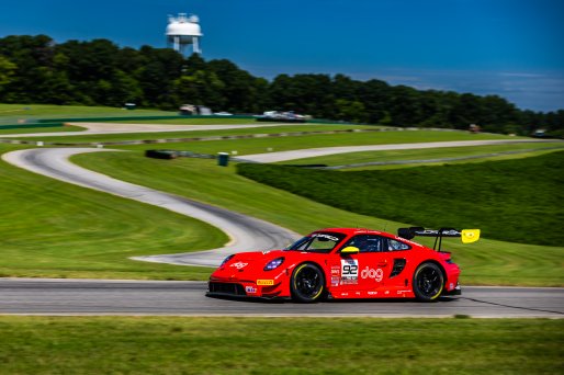 #92 Porsche 992 GT3 R of Jean-Frederic Laberge and Kyle Marcelli, LAB Motorsport by GT Racing, Pro-Am, GT World Challenge America Powered by AWS, SRO America, Virginia International Raceway, Alton, VA, July 18-20, 2025.
 | Fabian Lagunas | www.lagunasphotography.com | For SRO Motorsports Group 2025