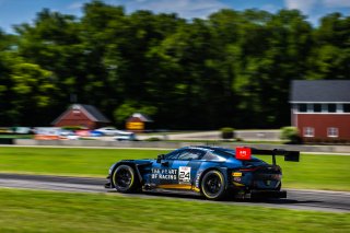 #24 Aston Martin Vantage AMR GT3 EVO of Gray Newell and Darren Turner, Heart of Racing Team, Pro-Am, GT World Challenge America Powered by AWS, SRO America, Virginia International Raceway, Alton, VA, July 18-20, 2025.
 | Fabian Lagunas | www.lagunasphotography.com | For SRO Motorsports Group 2025