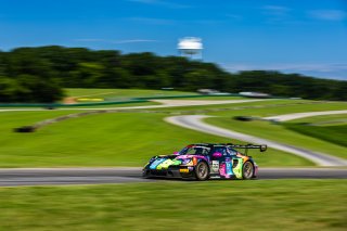 #32 Porsche 992 GT3 R of Kyle Washington and Tom Sargent, GMG Racing, Pro-Am, GT World Challenge America Powered by AWS, SRO America, Virginia International Raceway, Alton, VA, July 18-20, 2025.
 | Fabian Lagunas | www.lagunasphotography.com | For SRO Motorsports Group 2025
