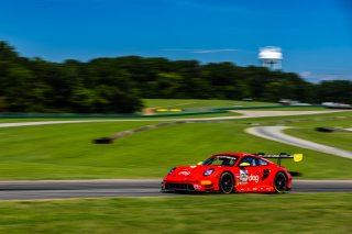 #92 Porsche 992 GT3 R of Jean-Frederic Laberge and Kyle Marcelli, LAB Motorsport by GT Racing, Pro-Am, GT World Challenge America Powered by AWS, SRO America, Virginia International Raceway, Alton, VA, July 18-20, 2025.
 | Fabian Lagunas | www.lagunasphotography.com | For SRO Motorsports Group 2025