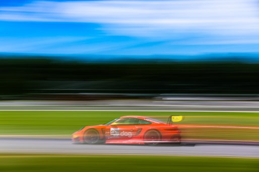 #92 Porsche 992 GT3 R of Jean-Frederic Laberge and Kyle Marcelli, LAB Motorsport by GT Racing, Pro-Am, GT World Challenge America Powered by AWS, SRO America, Virginia International Raceway, Alton, VA, July 18-20, 2025.
 | Fabian Lagunas | www.lagunasphotography.com | For SRO Motorsports Group 2025