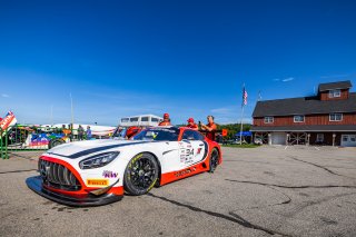 #34 Mercedes-AMG GT3 of Michai Stephens and Mikael Grenier, JMF Motorsports, Pro, GT World Challenge America Powered by AWS, SRO America, Virginia International Raceway, Alton, VA, July 18-20, 2025.
 | Fabian Lagunas | www.lagunasphotography.com | For SRO Motorsports Group 2025