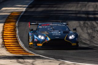 #24 Aston Martin Vantage AMR GT3 EVO of Gray Newell and Darren Turner, Heart of Racing Team, GT World Challenge America, Pro-Am, SRO America, Road America, Elkhart Lake, WI, Aug 15 - 17, 2025
 | Fabian Lagunas | www.lagunasphotography.com | For SRO Motorsports Group 2025