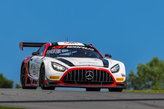 #34 Mercedes-AMG GT3 of Michai Stephens and Mikael Grenier, JMF Motorsports, GT World Challenge America, Pro, SRO America, Road America, Elkhart Lake, WI, Aug 15 - 17, 2025
 | Fabian Lagunas | www.lagunasphotography.com | For SRO Motorsports Group 2025