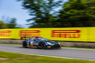 #24 Aston Martin Vantage AMR GT3 EVO of Gray Newell and Darren Turner, Heart of Racing Team, GT World Challenge America, Pro-Am, SRO America, Road America, Elkhart Lake, WI, Aug 15 - 17, 2025
 | Fabian Lagunas | www.lagunasphotography.com | For SRO Motorsports Group 2025