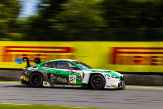 #51 BMW M4 GT3 of Varun Choksey and Bill Auberlen, Random Vandals Racing, GT World Challenge America, Pro, SRO America, Road America, Elkhart Lake, WI, Aug 15 - 17, 2025
 | Fabian Lagunas | www.lagunasphotography.com | For SRO Motorsports Group 2025
