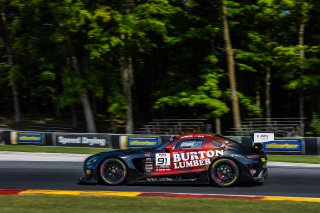 #91 Mercedes-AMG GT3 of Jeff Burton and Philip Ellis, Regulator Racing, GT World Challenge America, Pro-Am, SRO America, Road America, Elkhart Lake, WI, Aug 15 - 17, 2025
 | Fabian Lagunas | www.lagunasphotography.com | For SRO Motorsports Group 2025