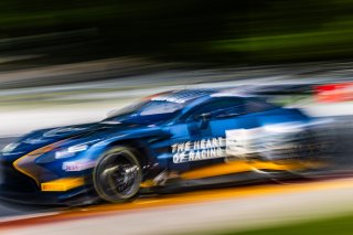 #24 Aston Martin Vantage AMR GT3 EVO of Gray Newell and Darren Turner, Heart of Racing Team, GT World Challenge America, Pro-Am, SRO America, Road America, Elkhart Lake, WI, Aug 15 - 17, 2025
 | Fabian Lagunas | www.lagunasphotography.com | For SRO Motorsports Group 2025