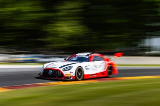 #34 Mercedes-AMG GT3 of Michai Stephens and Mikael Grenier, JMF Motorsports, GT World Challenge America, Pro, SRO America, Road America, Elkhart Lake, WI, Aug 15 - 17, 2025
 | Fabian Lagunas | www.lagunasphotography.com | For SRO Motorsports Group 2025