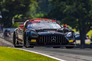 #91 Mercedes-AMG GT3 of Jeff Burton and Philip Ellis, Regulator Racing, GT World Challenge America, Pro-Am, SRO America, Road America, Elkhart Lake, WI, Aug 15 - 17, 2025
 | Fabian Lagunas | www.lagunasphotography.com | For SRO Motorsports Group 2025