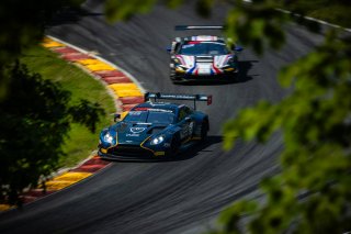 #24 Aston Martin Vantage AMR GT3 EVO of Gray Newell and Darren Turner, Heart of Racing Team, GT World Challenge America, Pro-Am, SRO America, Road America, Elkhart Lake, WI, Aug 15 - 17, 2025
 | Fabian Lagunas | www.lagunasphotography.com | For SRO Motorsports Group 2025