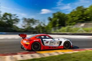 #34 Mercedes-AMG GT3 of Michai Stephens and Mikael Grenier, JMF Motorsports, GT World Challenge America, Pro, SRO America, Road America, Elkhart Lake, WI, Aug 15 - 17, 2025
 | Fabian Lagunas | www.lagunasphotography.com | For SRO Motorsports Group 2025