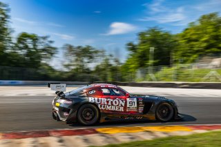 #91 Mercedes-AMG GT3 of Jeff Burton and Philip Ellis, Regulator Racing, GT World Challenge America, Pro-Am, SRO America, Road America, Elkhart Lake, WI, Aug 15 - 17, 2025
 | Fabian Lagunas | www.lagunasphotography.com | For SRO Motorsports Group 2025