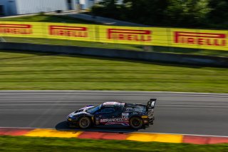 #163 Ferrari 296 GT3 of Jay Schreibman and Oswaldo Negri, AF Corse USA, GT World Challenge America, Am, SRO America, Road America, Elkhart Lake, WI, Aug 15 - 17, 2025
 | Fabian Lagunas | www.lagunasphotography.com | For SRO Motorsports Group 2025