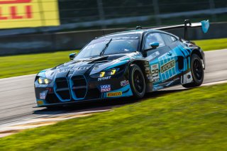#29 BMW M4 GT3 EVO of Justin Rothberg and Robby Foley, Turner Motorsport, GT World Challenge America, Pro-Am, SRO America, Road America, Elkhart Lake, WI, Aug 15 - 17, 2025
 | Fabian Lagunas | www.lagunasphotography.com | For SRO Motorsports Group 2025