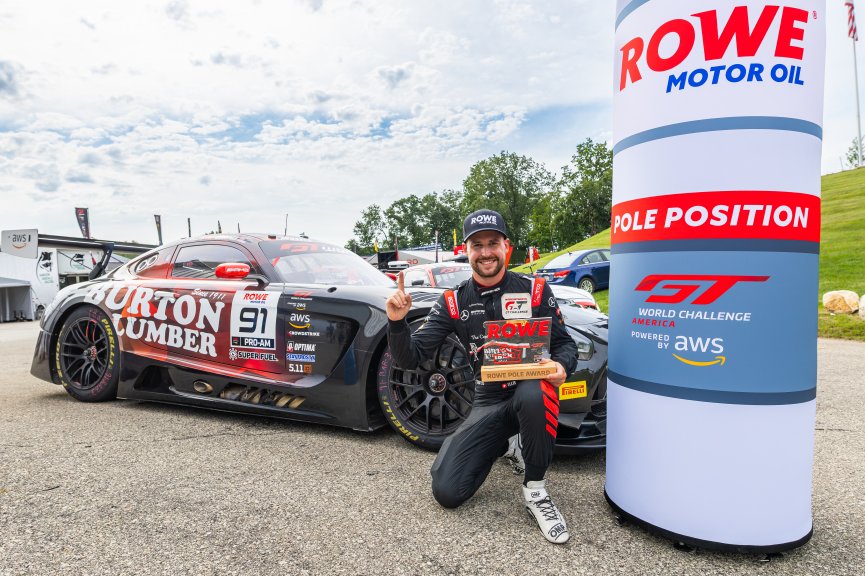 #91 Mercedes-AMG GT3 of Jeff Burton and Philip Ellis, Regulator Racing, GT World Challenge America, Pro-Am, SRO America, Road America, Elkhart Lake, WI, Aug 15 - 17, 2025
