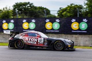 #91 Mercedes-AMG GT3 of Jeff Burton and Philip Ellis, Regulator Racing, GT World Challenge America, Pro-Am, SRO America, Road America, Elkhart Lake, WI, Aug 15 - 17, 2025
 | Fabian Lagunas | www.lagunasphotography.com | For SRO Motorsports Group 2025