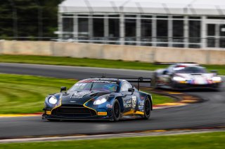 #24 Aston Martin Vantage AMR GT3 EVO of Gray Newell and Darren Turner, Heart of Racing Team, GT World Challenge America, Pro-Am, SRO America, Road America, Elkhart Lake, WI, Aug 15 - 17, 2025
 | Fabian Lagunas | www.lagunasphotography.com | For SRO Motorsports Group 2025