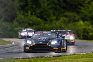 #24 Aston Martin Vantage AMR GT3 EVO of Gray Newell and Darren Turner, Heart of Racing Team, GT World Challenge America, Pro-Am, SRO America, Road America, Elkhart Lake, WI, Aug 15 - 17, 2025
 | Fabian Lagunas | www.lagunasphotography.com | For SRO Motorsports Group 2025