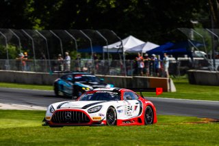 #34 Mercedes-AMG GT3 of Michai Stephens and Mikael Grenier, JMF Motorsports, GT World Challenge America, Pro, SRO America, Road America, Elkhart Lake, WI, Aug 15 - 17, 2025
 | Fabian Lagunas | www.lagunasphotography.com | For SRO Motorsports Group 2025