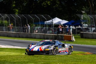 #163 Ferrari 296 GT3 of Jay Schreibman and Oswaldo Negri, AF Corse USA, GT World Challenge America, Am, SRO America, Road America, Elkhart Lake, WI, Aug 15 - 17, 2025
 | Fabian Lagunas | www.lagunasphotography.com | For SRO Motorsports Group 2025
