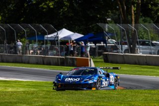 #16 Ferrari 296 GT3 of Marcelo Hahn and Christian Hahn, AF Corse USA, GT World Challenge America, Pro-Am, SRO America, Road America, Elkhart Lake, WI, Aug 15 - 17, 2025
 | Fabian Lagunas | www.lagunasphotography.com | For SRO Motorsports Group 2025