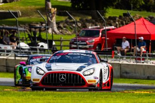 #34 Mercedes-AMG GT3 of Michai Stephens and Mikael Grenier, JMF Motorsports, GT World Challenge America, Pro, SRO America, Road America, Elkhart Lake, WI, Aug 15 - 17, 2025
 | Fabian Lagunas | www.lagunasphotography.com | For SRO Motorsports Group 2025