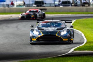 #24 Aston Martin Vantage AMR GT3 EVO of Gray Newell and Darren Turner, Heart of Racing Team, GT World Challenge America, Pro-Am, SRO America, Road America, Elkhart Lake, WI, Aug 15 - 17, 2025
 | Fabian Lagunas | www.lagunasphotography.com | For SRO Motorsports Group 2025