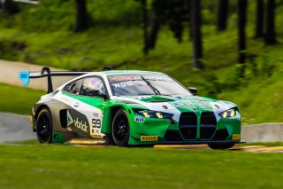 #99 BMW M4 GT3 of Kenton Koch and Connor De Phillippi, Random Vandals Racing, GT World Challenge America, Pro, SRO America, Road America, Elkhart Lake, WI, Aug 15 - 17, 2025
 | Fabian Lagunas | www.lagunasphotography.com | For SRO Motorsports Group 2025