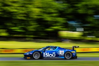 #16 Ferrari 296 GT3 of Marcelo Hahn and Christian Hahn, AF Corse USA, GT World Challenge America, Pro-Am, SRO America, Road America, Elkhart Lake, WI, Aug 15 - 17, 2025
 | Fabian Lagunas | www.lagunasphotography.com | For SRO Motorsports Group 2025
