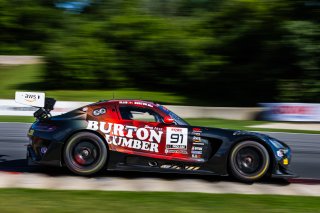 #91 Mercedes-AMG GT3 of Jeff Burton and Philip Ellis, Regulator Racing, GT World Challenge America, Pro-Am, SRO America, Road America, Elkhart Lake, WI, Aug 15 - 17, 2025
 | Fabian Lagunas | www.lagunasphotography.com | For SRO Motorsports Group 2025