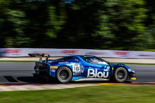 #16 Ferrari 296 GT3 of Marcelo Hahn and Christian Hahn, AF Corse USA, GT World Challenge America, Pro-Am, SRO America, Road America, Elkhart Lake, WI, Aug 15 - 17, 2025
 | Fabian Lagunas | www.lagunasphotography.com | For SRO Motorsports Group 2025