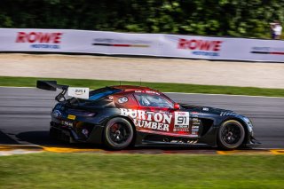 #91 Mercedes-AMG GT3 of Jeff Burton and Philip Ellis, Regulator Racing, GT World Challenge America, Pro-Am, SRO America, Road America, Elkhart Lake, WI, Aug 15 - 17, 2025
 | Fabian Lagunas | www.lagunasphotography.com | For SRO Motorsports Group 2025