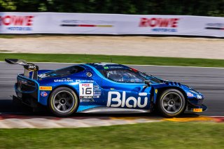 #16 Ferrari 296 GT3 of Marcelo Hahn and Christian Hahn, AF Corse USA, GT World Challenge America, Pro-Am, SRO America, Road America, Elkhart Lake, WI, Aug 15 - 17, 2025
 | Fabian Lagunas | www.lagunasphotography.com | For SRO Motorsports Group 2025