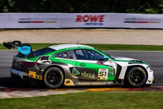 #51 BMW M4 GT3 of Varun Choksey and Bill Auberlen, Random Vandals Racing, GT World Challenge America, Pro, SRO America, Road America, Elkhart Lake, WI, Aug 15 - 17, 2025
 | Fabian Lagunas | www.lagunasphotography.com | For SRO Motorsports Group 2025