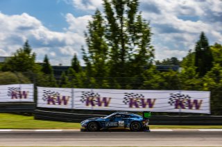 #24 Aston Martin Vantage AMR GT3 EVO of Gray Newell and Darren Turner, Heart of Racing Team, GT World Challenge America, Pro-Am, SRO America, Barber Motorsports Park, Birmingham, AL, Sept 5 - 7, 2025
 | Fabian Lagunas | www.lagunasphotography.com | For SRO Motorsports Group 2025