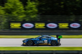 #24 Aston Martin Vantage AMR GT3 EVO of Gray Newell and Darren Turner, Heart of Racing Team, GT World Challenge America, Pro-Am, SRO America, Barber Motorsports Park, Birmingham, AL, Sept 5 - 7, 2025
 | Fabian Lagunas | www.lagunasphotography.com | For SRO Motorsports Group 2025