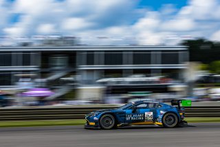 #24 Aston Martin Vantage AMR GT3 EVO of Gray Newell and Darren Turner, Heart of Racing Team, GT World Challenge America, Pro-Am, SRO America, Barber Motorsports Park, Birmingham, AL, Sept 5 - 7, 2025
 | Fabian Lagunas | www.lagunasphotography.com | For SRO Motorsports Group 2025