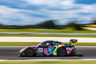 #32 Porsche 992 GT3 R of Kyle Washington and Tom Sargent, GMG Racing, GT World Challenge America, Pro-Am, SRO America, Barber Motorsports Park, Birmingham, AL, Sept 5 - 7, 2025
 | Fabian Lagunas | www.lagunasphotography.com | For SRO Motorsports Group 2025
