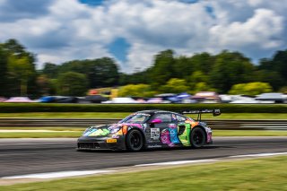 #32 Porsche 992 GT3 R of Kyle Washington and Tom Sargent, GMG Racing, GT World Challenge America, Pro-Am, SRO America, Barber Motorsports Park, Birmingham, AL, Sept 5 - 7, 2025
 | Fabian Lagunas | www.lagunasphotography.com | For SRO Motorsports Group 2025